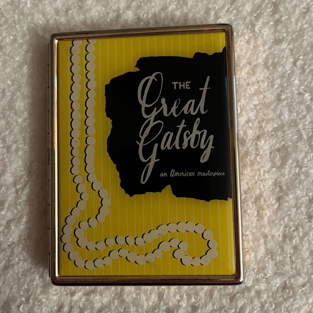 Great Gatsby Kate Spade clip Wallet/ “cigar case”